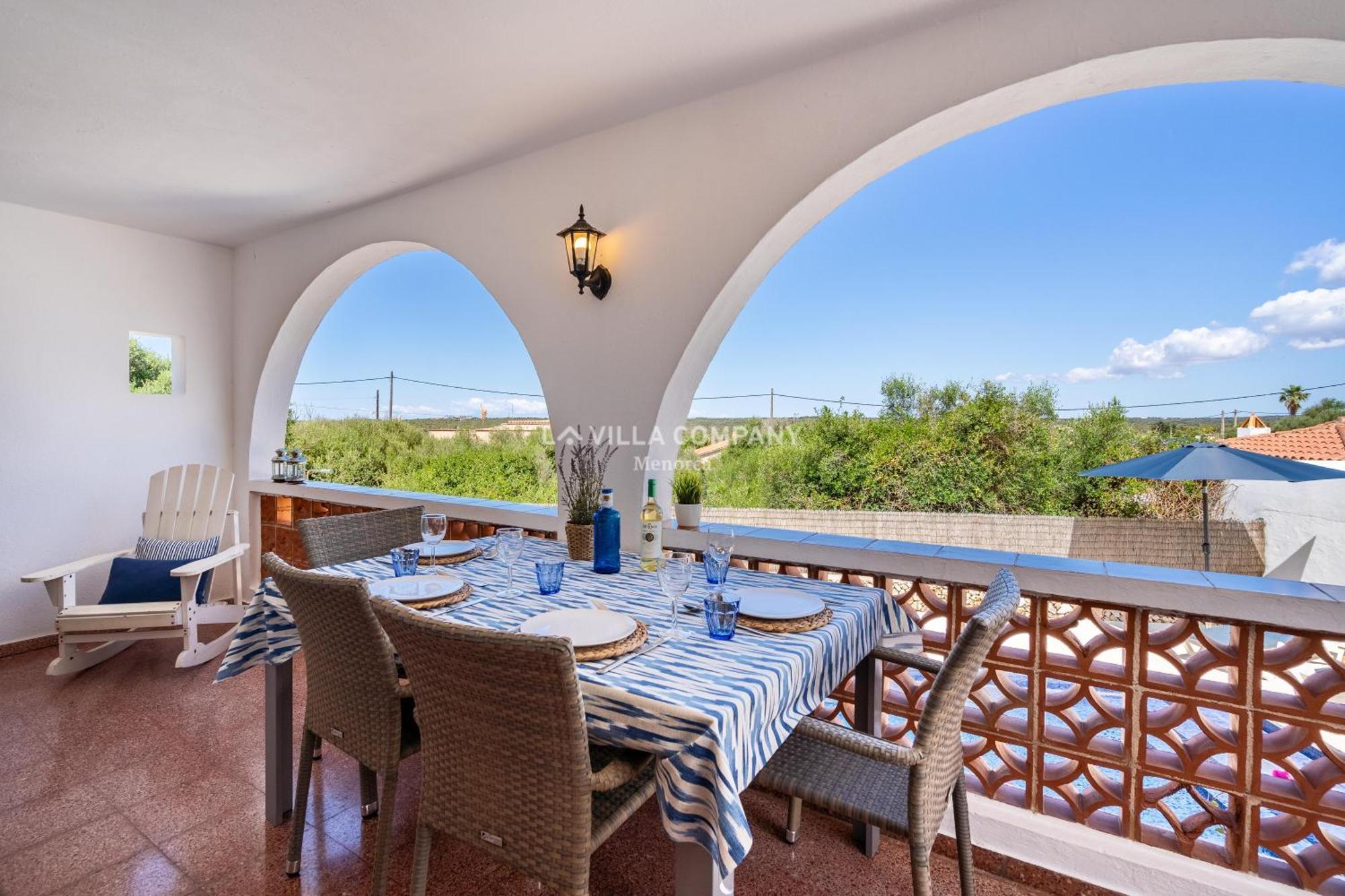 Villa Caterina Cala En Porter  Extérieur photo